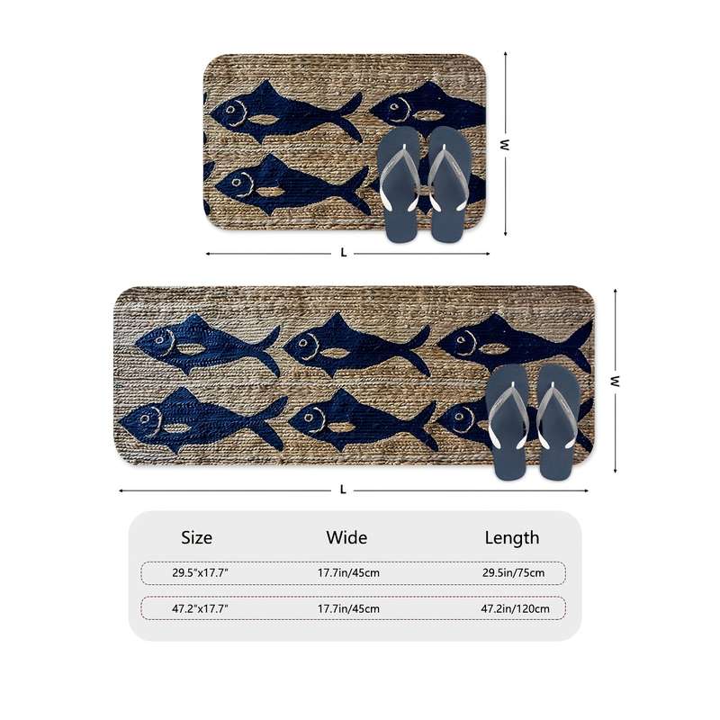 1Pc 45x75cm Floor Mat