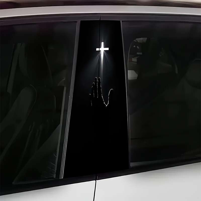 2pcs  Jesus Christian Themed Stickers