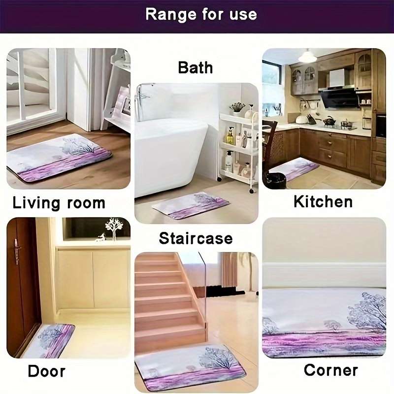 1Pc 49.99x79.98cm Floor Mat