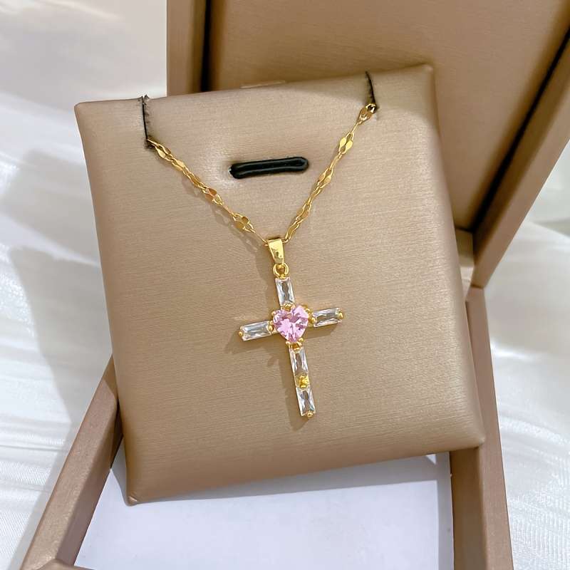 1 Piece Golden Jesus Theme Pendant