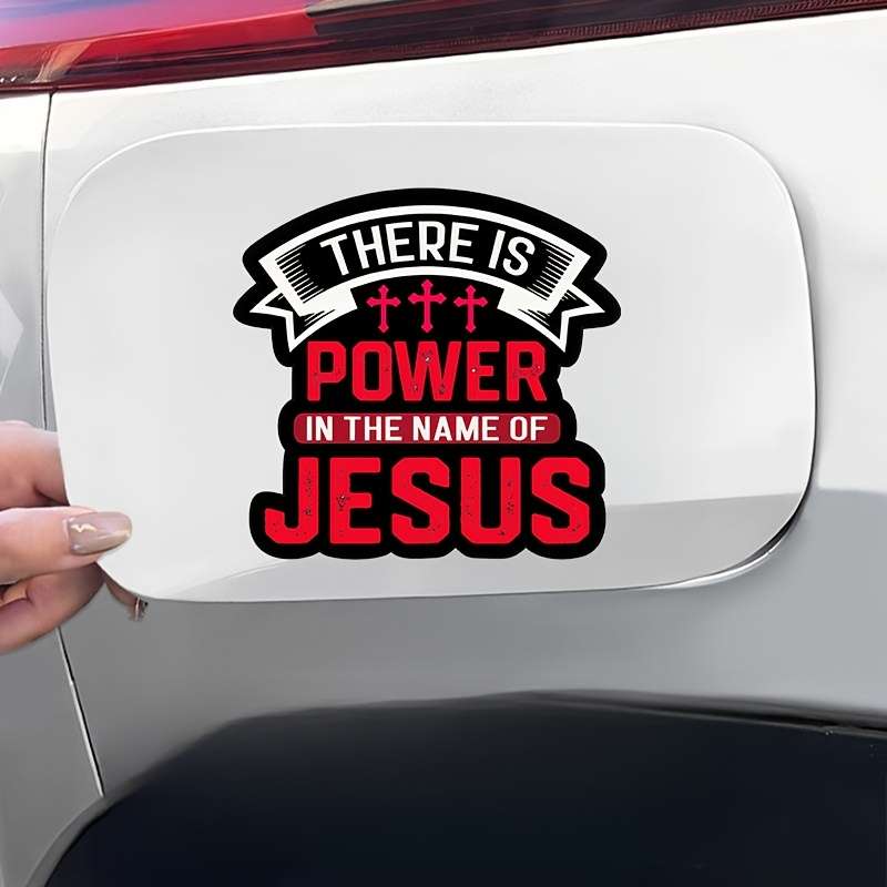 1pc Jesus Christian Themed Stickers