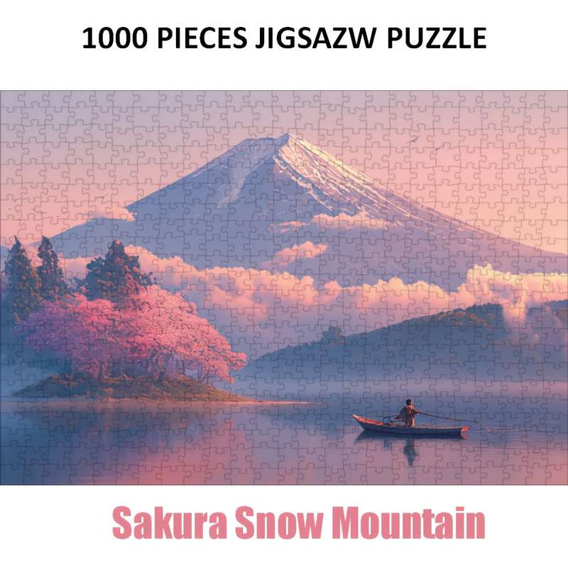 1000 Piece Paper Jigsaw Puzzle For Adults