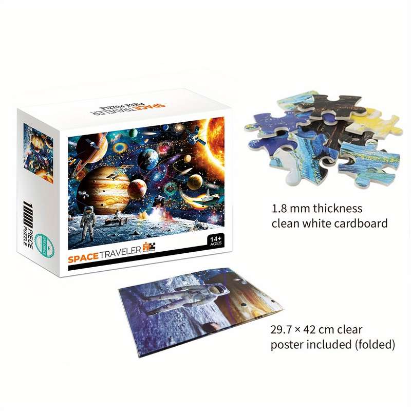1000 Piece Paper Jigsaw Puzzle For Adults