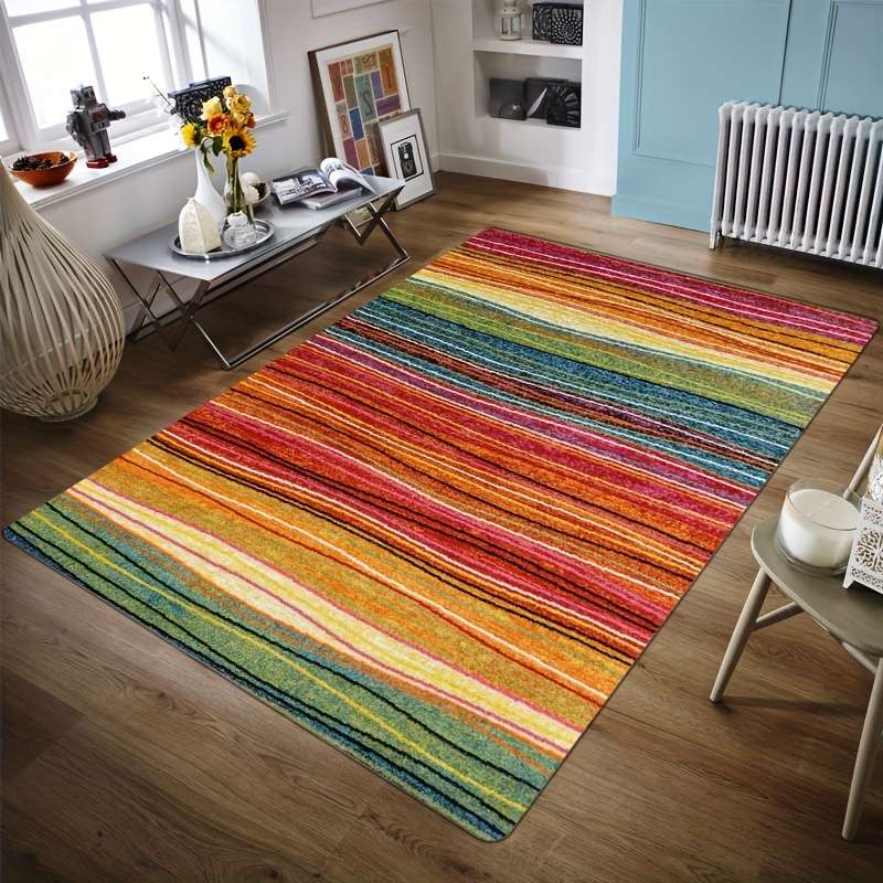 1Pc Polychrome 50x80cm Floor Mat