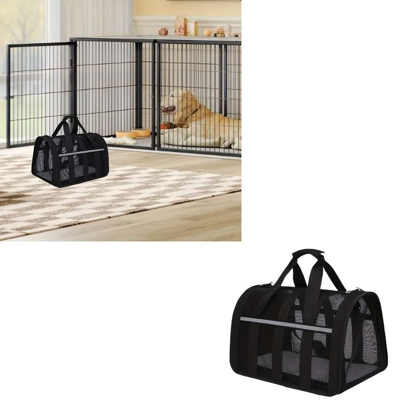 1pc Collapsible Pet Carrier Pet Bag