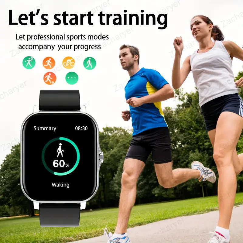 Smart Watch Is a Full Touch Screen Multi-Functional Smart Sports Watch That Can Answer And Make Call