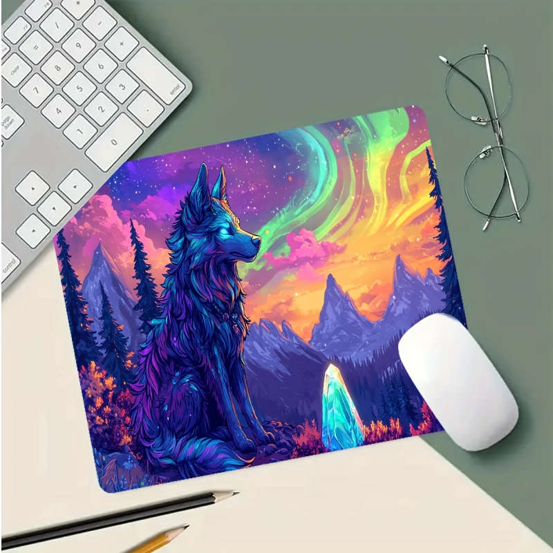 1pc 21x26cm Fantasy Crystal Mouse Pad Durable Odorless Office Desk Accessory Suitable