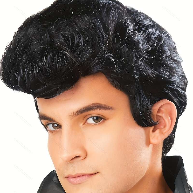 1Pc Black Fashion Design Wig