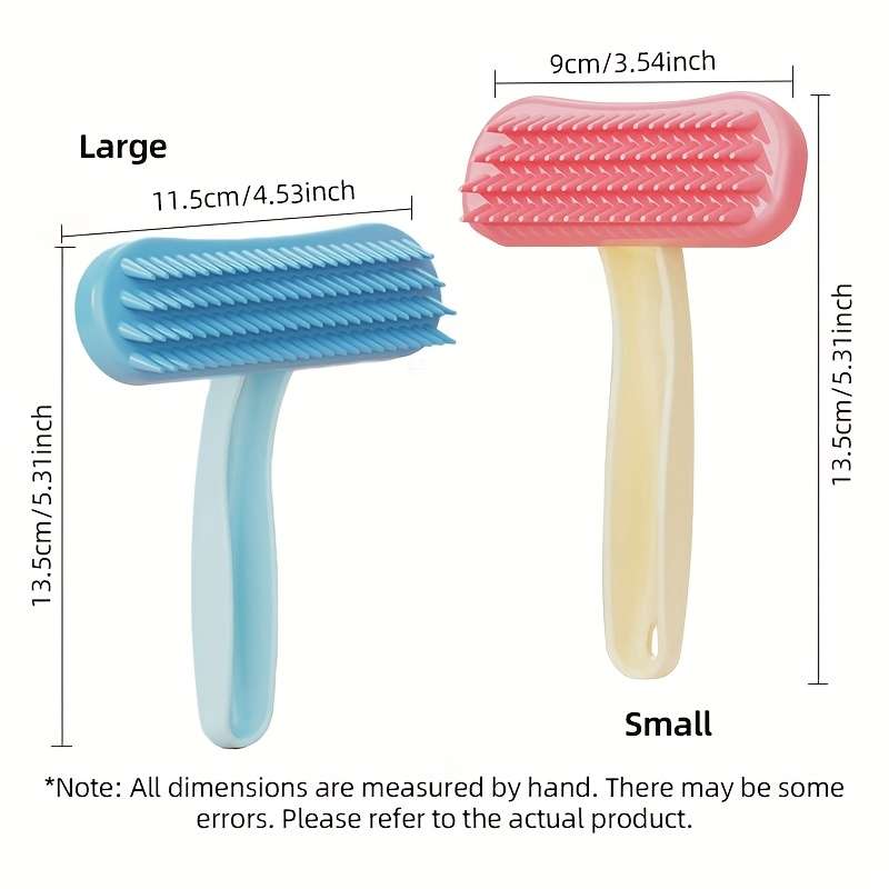 1pc Pink LargePet Comb