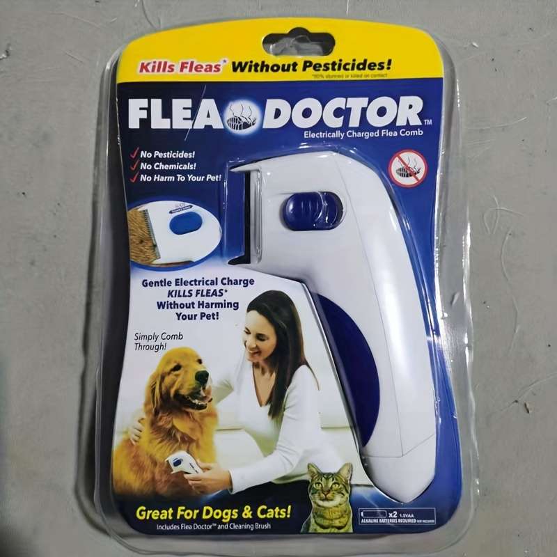 1pc White Pet Comb