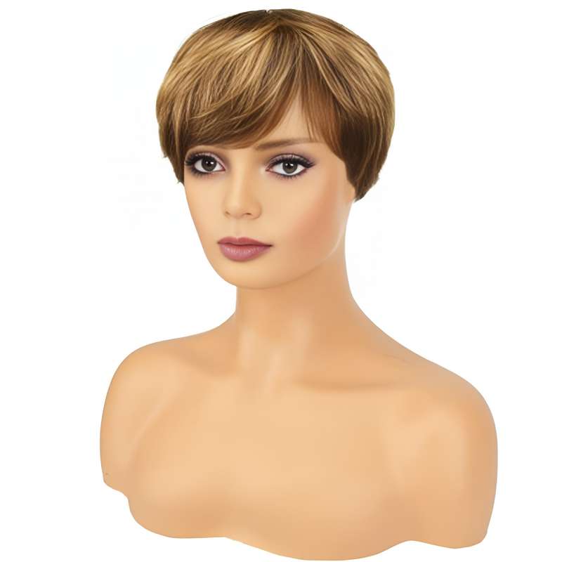 1Pc Mixed Color 20.32cm Fashion Design Wig