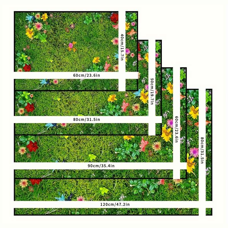 1Pc 50x80cm 19.7x31.5inch Floor Mat