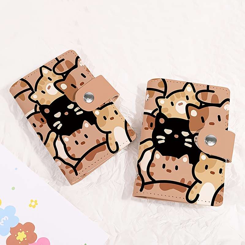 1pc Ladies' Credit Card Holder with Multiple Slots a Stylish And Spacious Wallet for Cards Compac