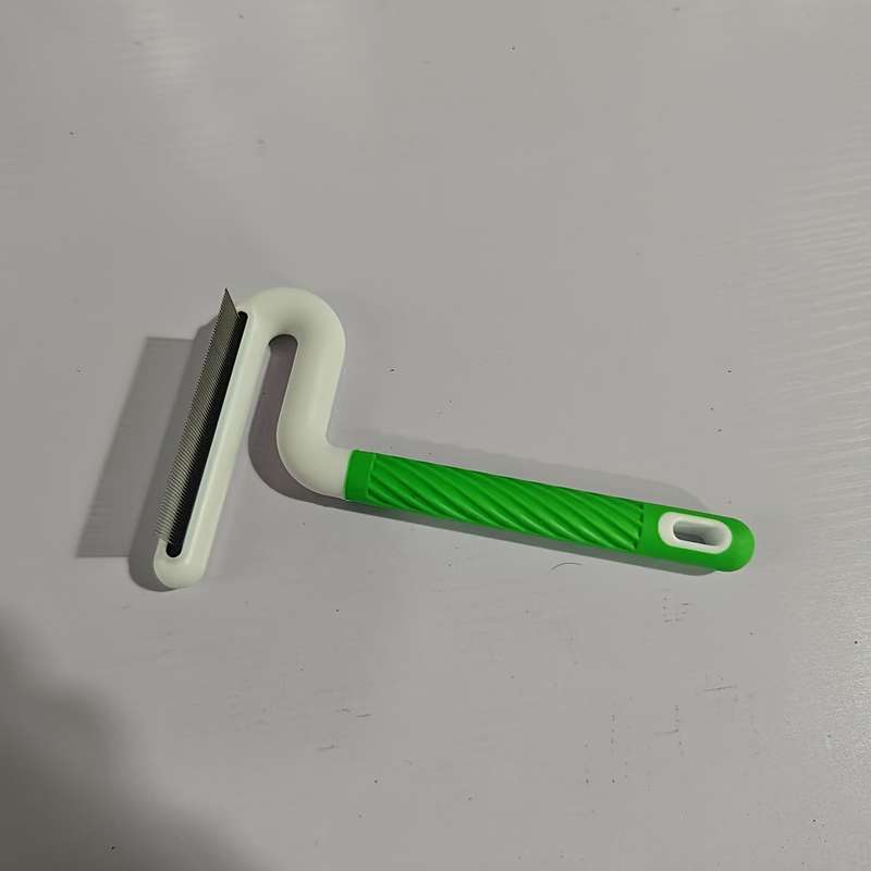 1pc Green Double Row TeethPet Comb