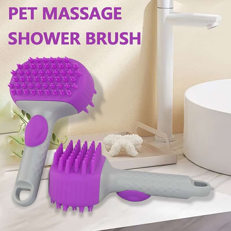 1pc Purple Pet Comb