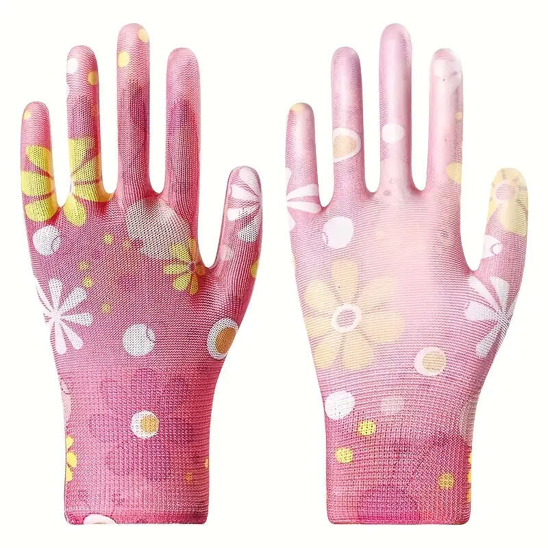 6pcs Nylon Garden Gloves