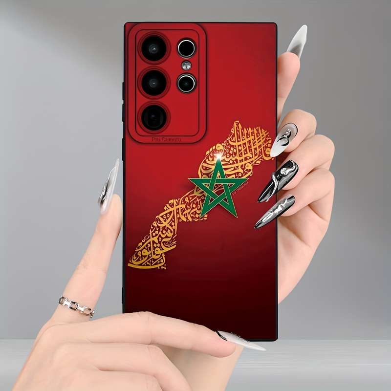 1pc Black For Samsung Galaxy A52 Phone Cases
