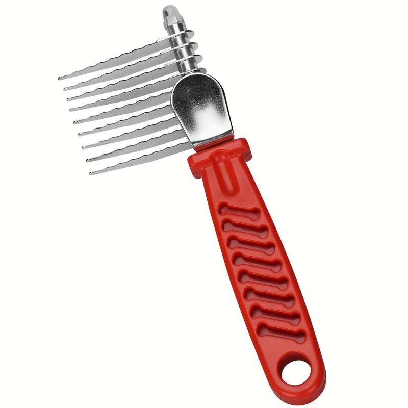 1pc Red Pet Comb