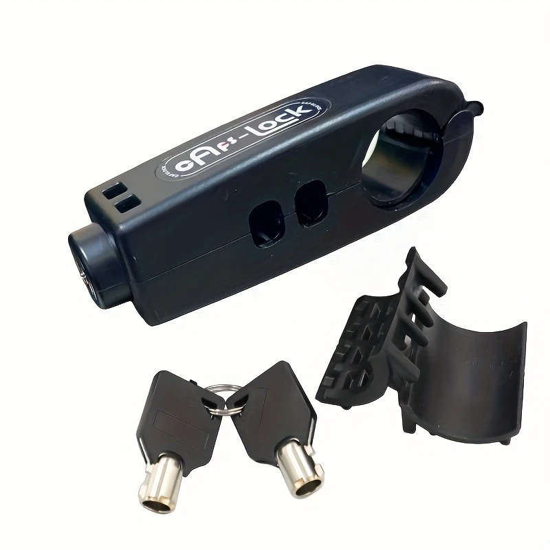 1pc High-Strength ABS Material Portable Anti-Theft Lock Designed Specifically For Bicycles And Motor