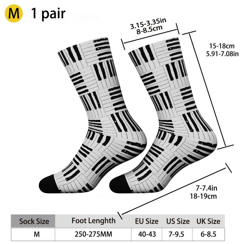 1 Pair Multicolor Size L Socks