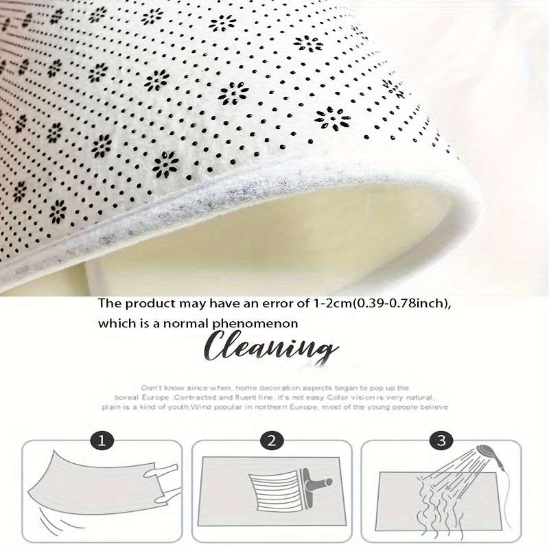 1Pc 15.7x23.62inch 40x60cm Floor Mat