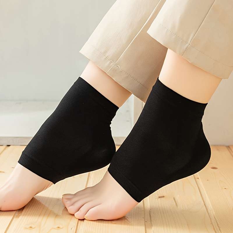 1 Pair Black  Socks
