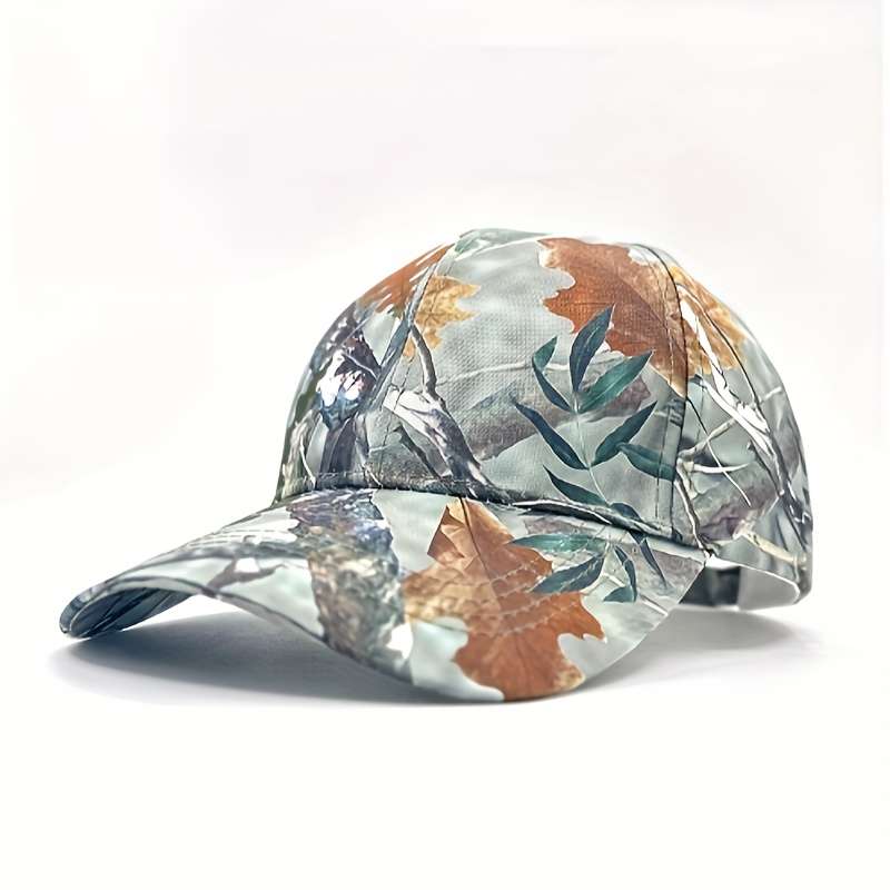 1pc High-Performance Camouflage Baseball Cap for Outdoor Hunting Breathable Extended Brim Polye