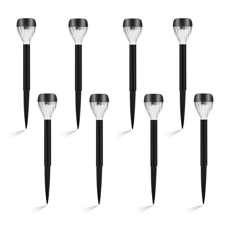 8 PCS Solar LED Lawn Lights