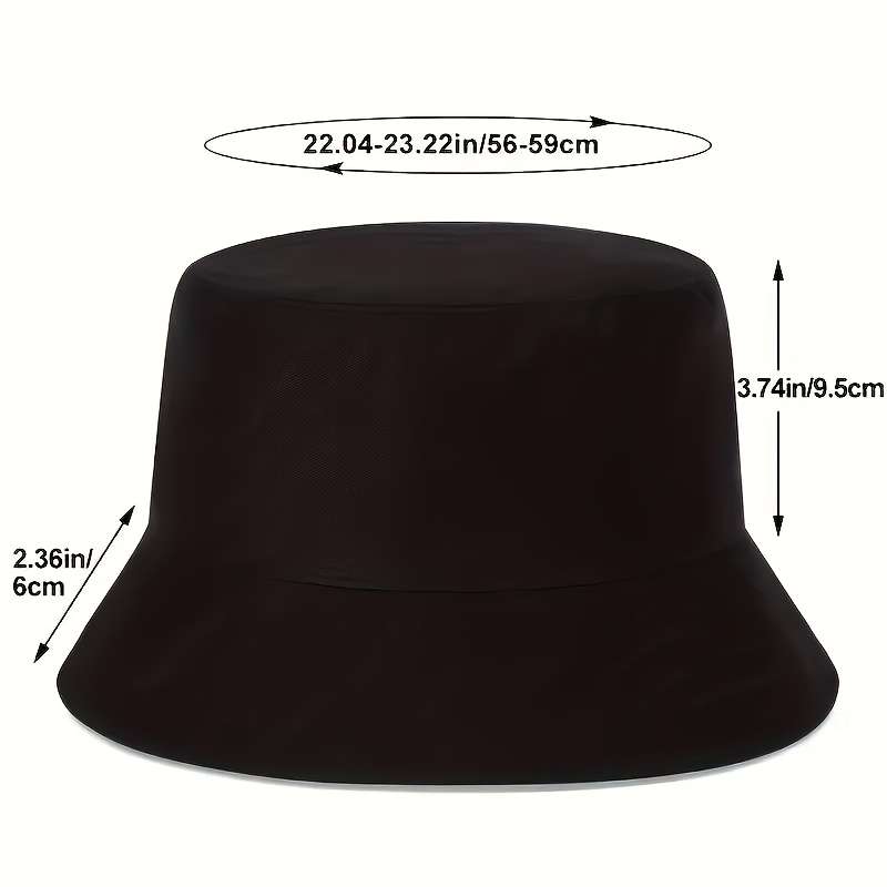 1pc Men'S Wide-Brimmed Washed Denim Bucket Hat Summer Sunshade Breathable Fisherman'S Hat Suitabl