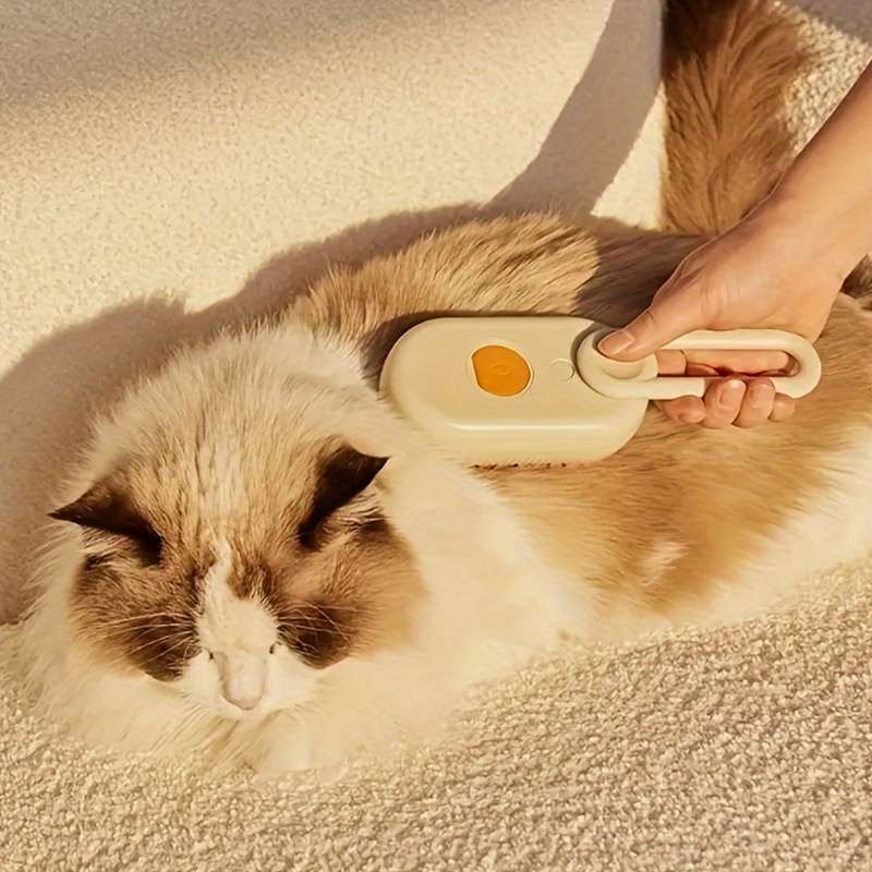 1pc Khaki Pet Comb