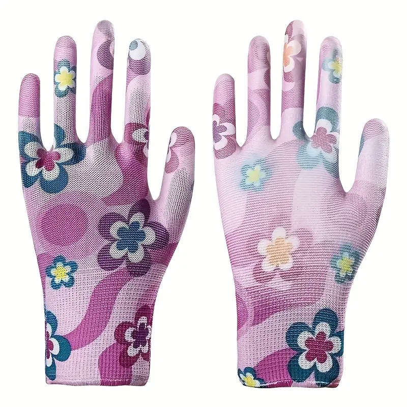 6pcs Nylon Garden Gloves
