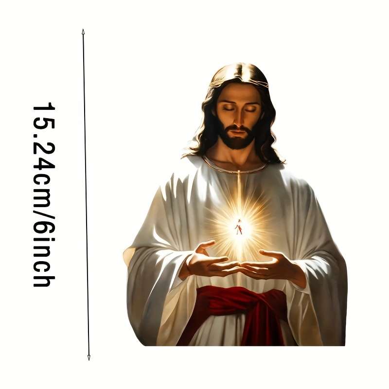 1pc  Jesus Christian Themed Stickers