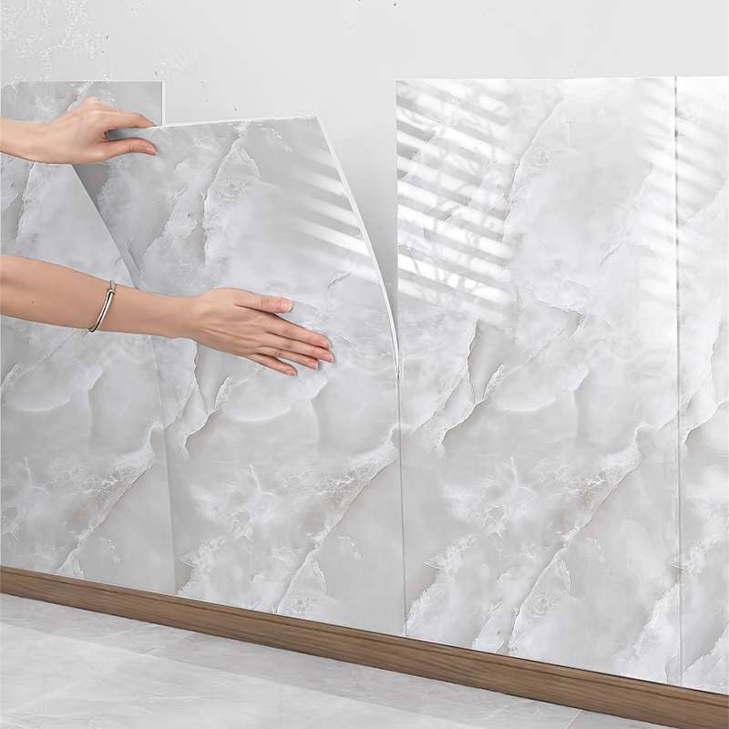 1PC Wall StickersCream Color30X60CM 11.8X23.6in