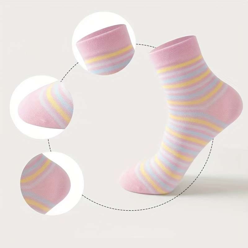 5 Pairs Randomly Send One Size High Elastic Socks