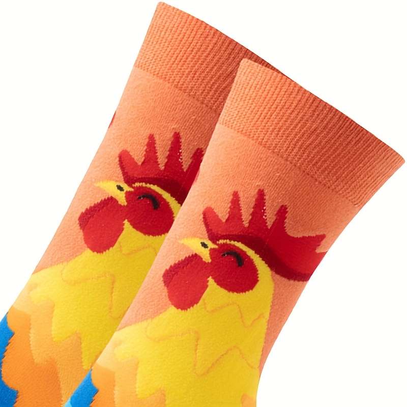 1 Pair Mixed Color One Size Socks