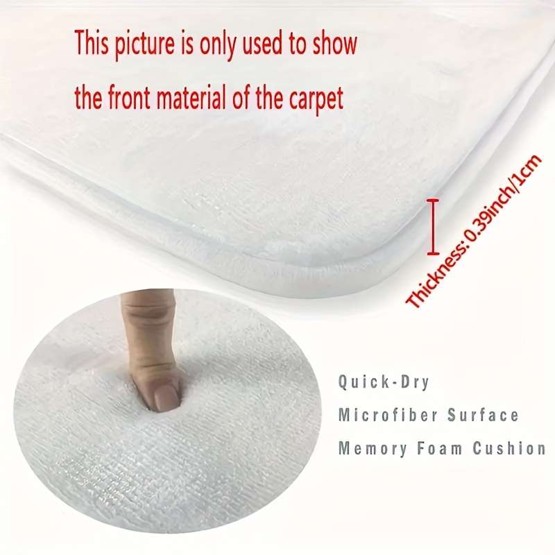 1Pc 19.6x31.4inch 50x80cm Floor Mat