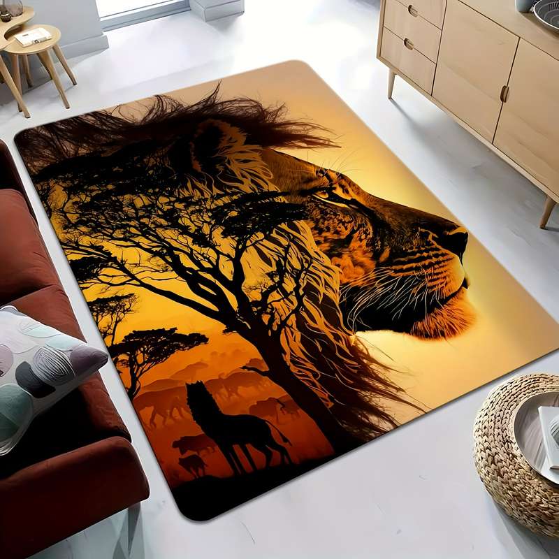 1Pc 47.24x62.99inch 120x16cm Floor Mat
