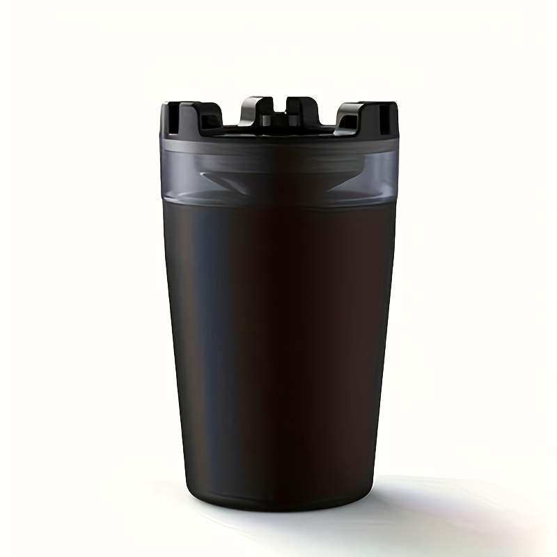 1pc Windproof Ashtray with Water Chamber Creative Funnel Design Dual Compartment for Cigare