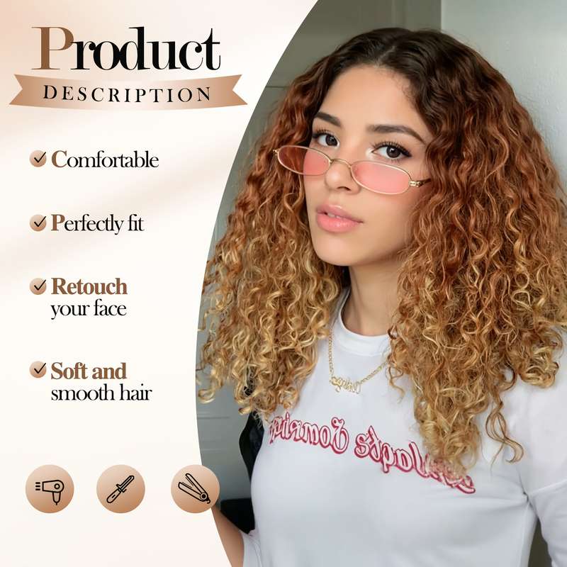 1Pc Style1 35.56cm Fashion Design Wig