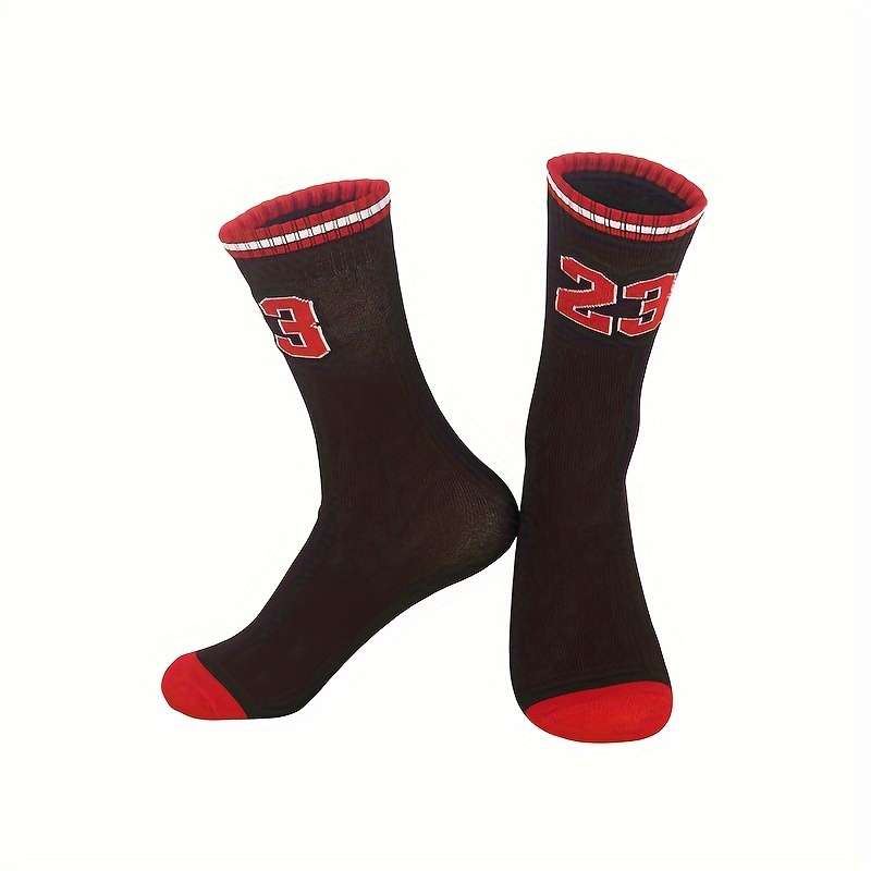 1 Pair Red  Socks