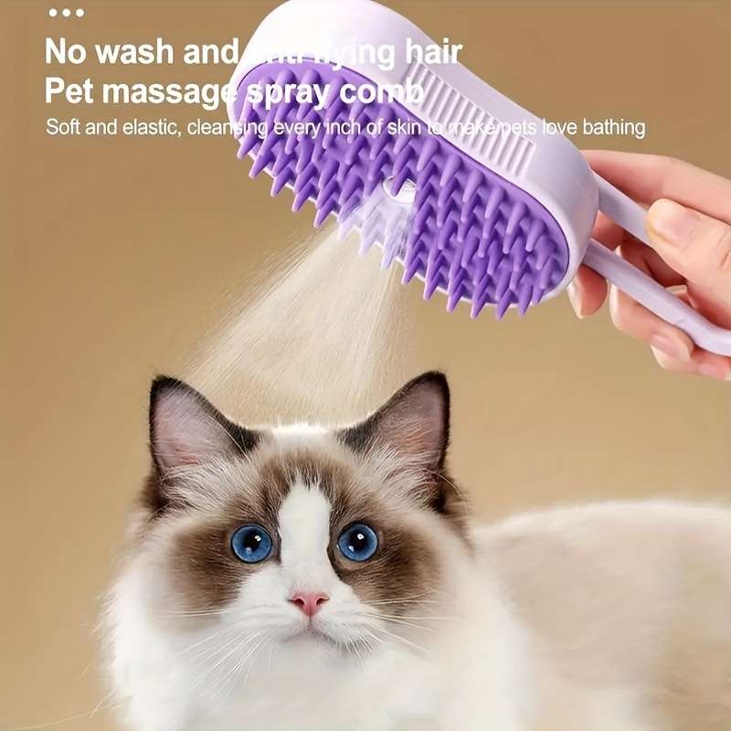 1pc Purple Pet Comb