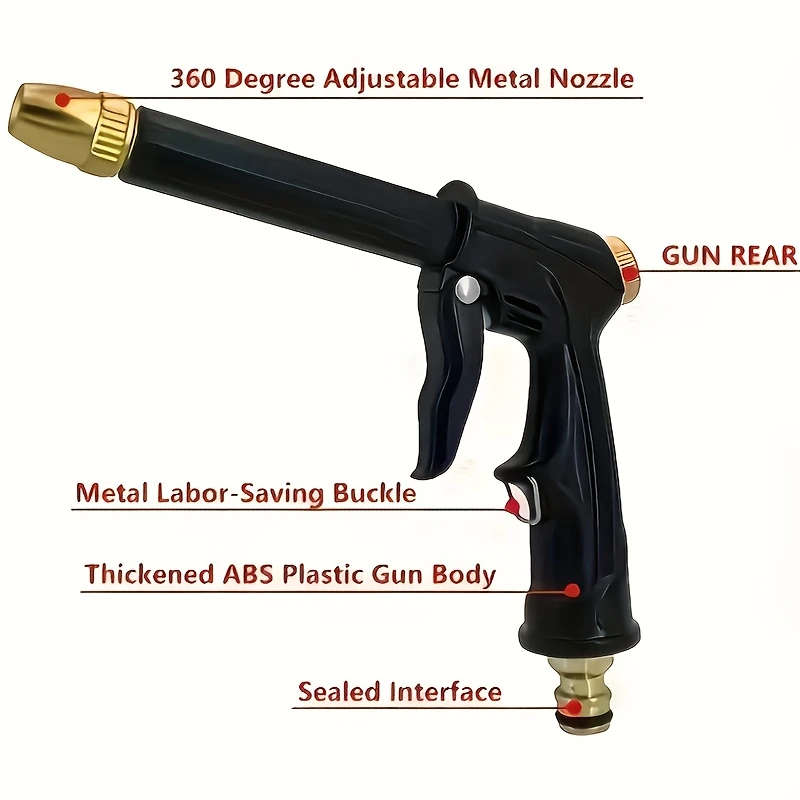 1 Set Quick-Connect Foam Sprayer for Car Maintenance Durable Plastic
