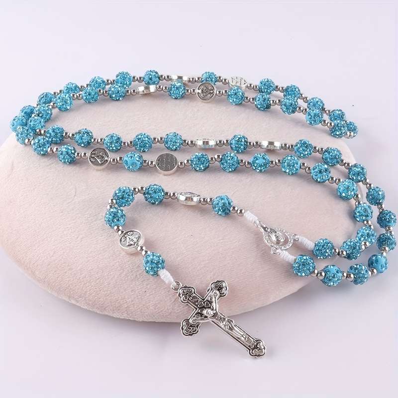 1 Piece Colorful Jesus Theme Pendant