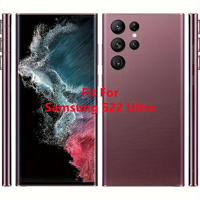 1pc Transparent For Samsung Galaxy S22 Ultra 5G Phone Cases