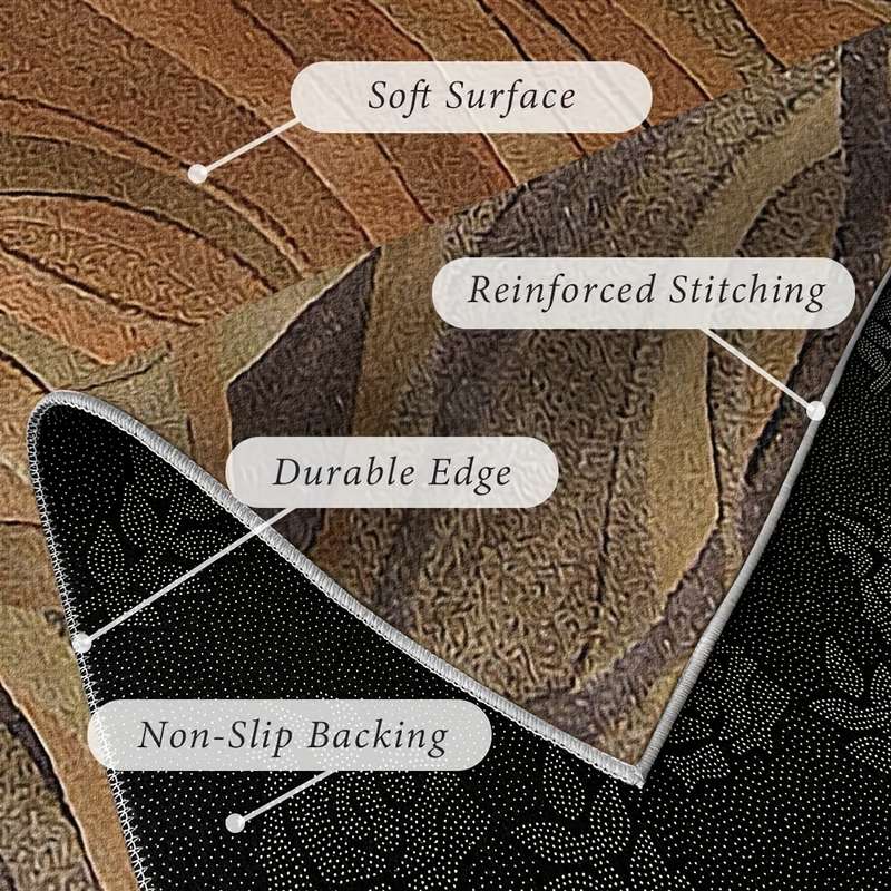 1Pc TEDzen33673 80x160cm 31.5x62.9inch Floor Mat