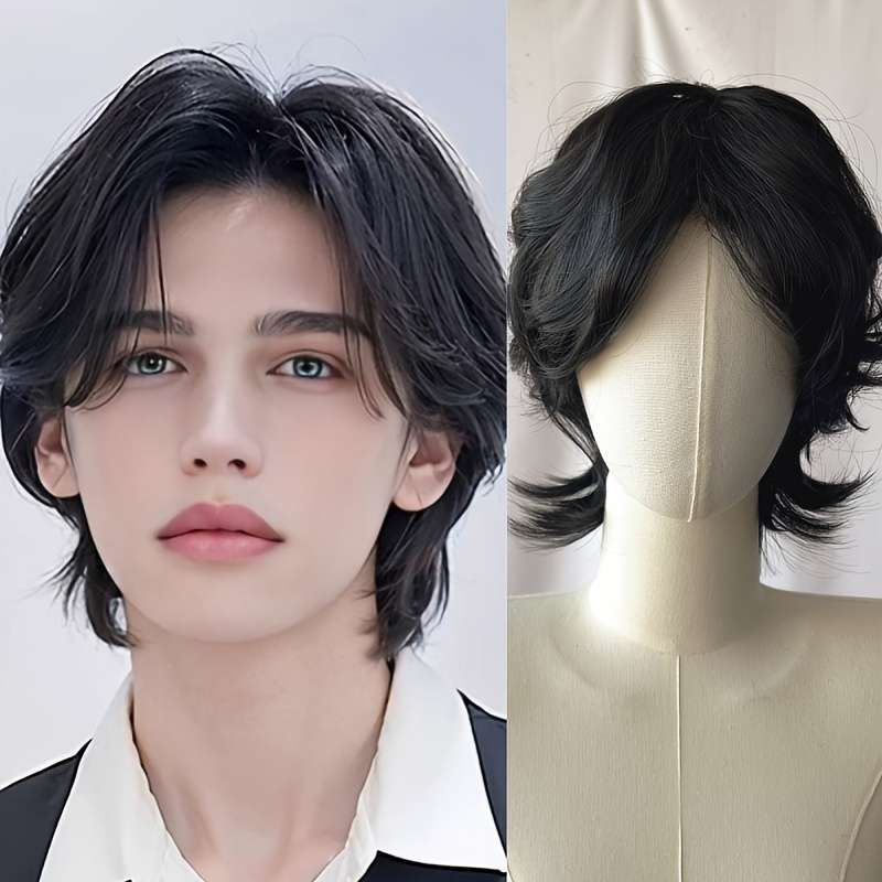 1Pc Light Brown 30.48cm Fashion Design Wig