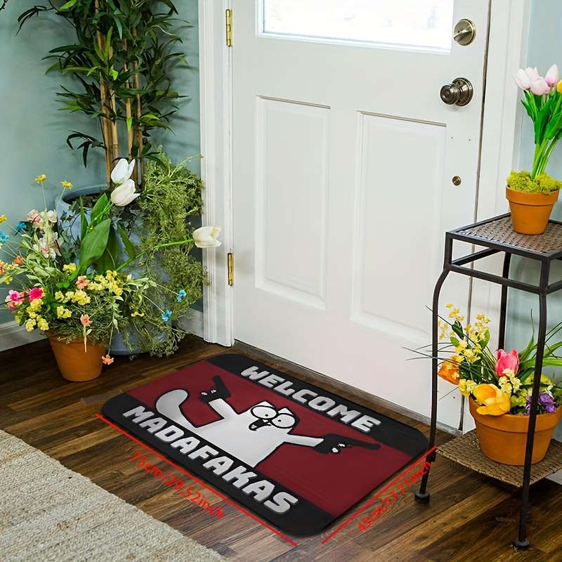 1Pc 80x120cm 31.49x47.24inch Floor Mat