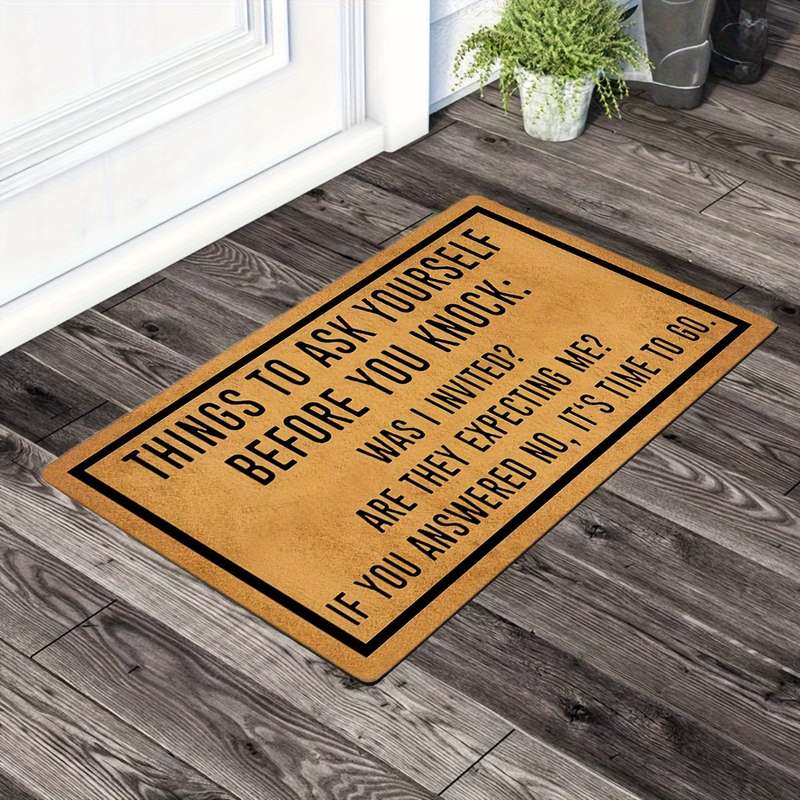 1Pc 16x24inch 40x60cm Floor Mat