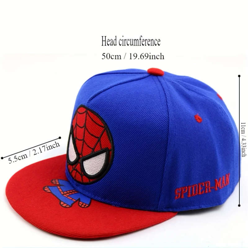 1pc Cartoon Baseball Cap Lightweight Fitted Cotton Blend Hand Wash or Professional Dry Clean