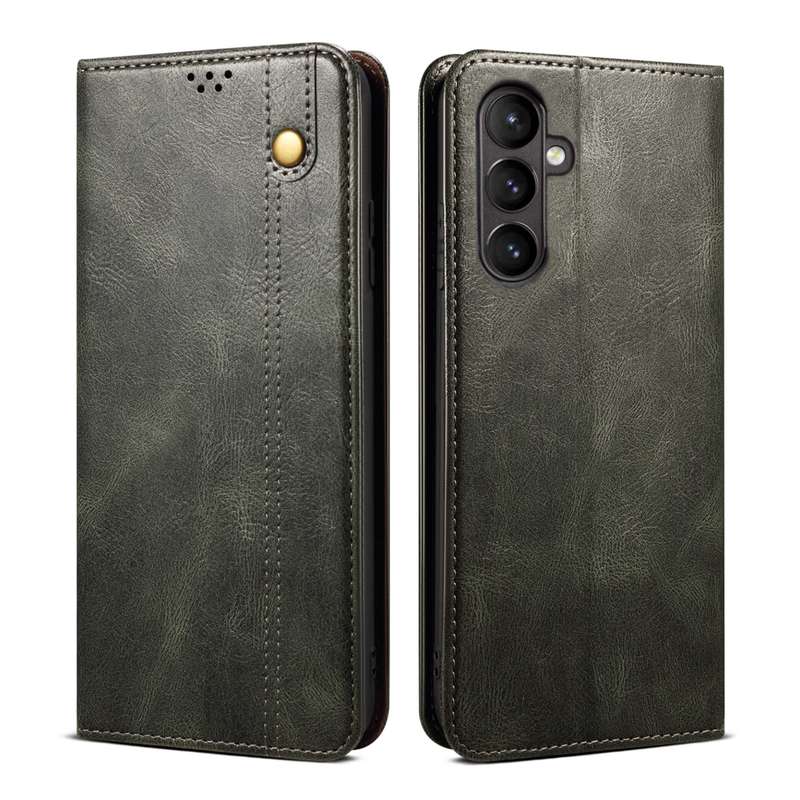 1pc Dark Green For Samsung Galaxy M55 Phone Cases